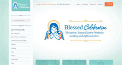 Desktop Screenshot of blessedcelebration.com